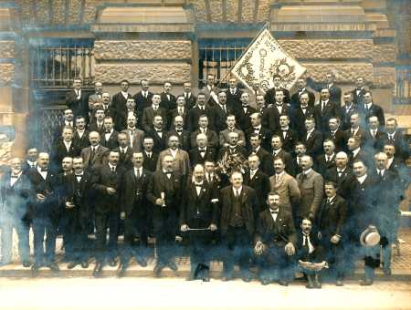 Chorale de Cossonay - Fête Cantonale des Chanteurs Vaudois - Lausanne les 21-22 mai 1921